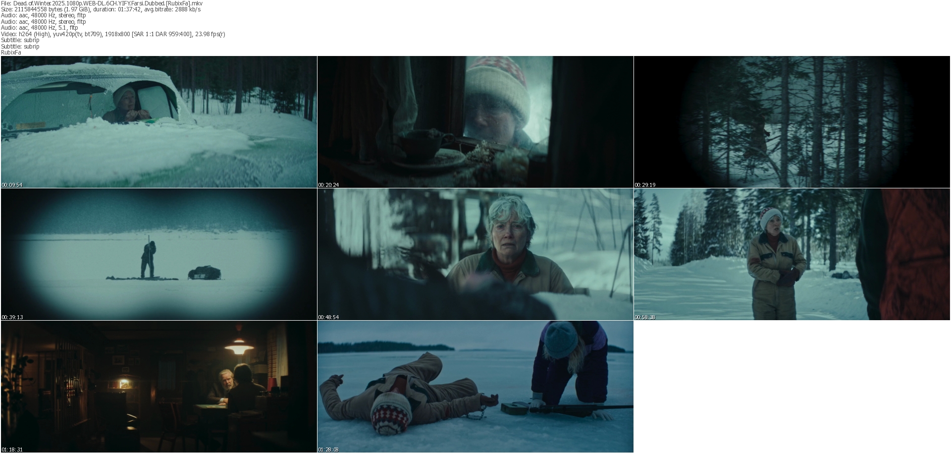 دانلود فیلم Dead of Winter 2025 دوبله فارسی